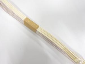 未使用品　正絹　帯留め用　手組三分紐